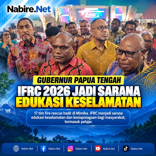 (Gubernur Papua Tengah: IFRC 2026 Jadi Sarana Edukasi Keselamatan)