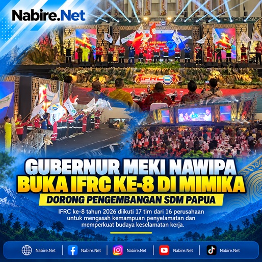 (Gubernur Meki Nawipa Buka IFRC ke-8 di Mimika, Dorong Pengembangan SDM Papua)