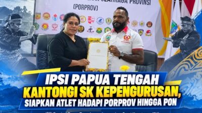 (IPSI Papua Tengah Kantongi SK Kepengurusan, Siapkan Atlet Hadapi Porprov hingga PON)