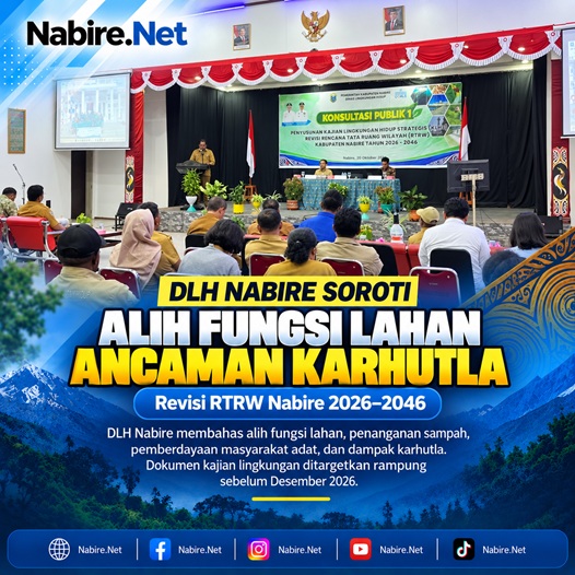 (DLH Nabire Soroti Alih Fungsi Lahan dan Ancaman Karhutla dalam Revisi RTRW)