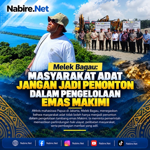 (Melek Bagau: Masyarakat Adat Jangan Jadi Penonton dalam Pengelolaan Emas Makimi)