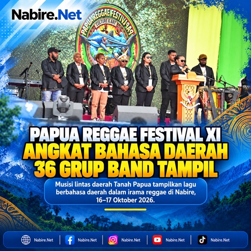 (Papua Reggae Festival XI di Nabire Angkat Bahasa Daerah, 36 Grup Band Tampil)