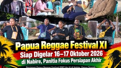 (Papua Reggae Festival XI Siap Digelar 16–17 Oktober 2026 di Nabire, Panitia Fokus Persiapan Akhir)