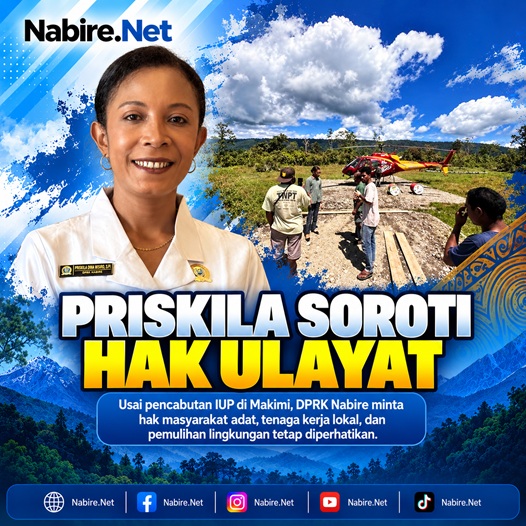 (Pengelolaan Tambang Makimi Beralih, Legislator Dina Misiro Minta Hak Adat Dijamin)