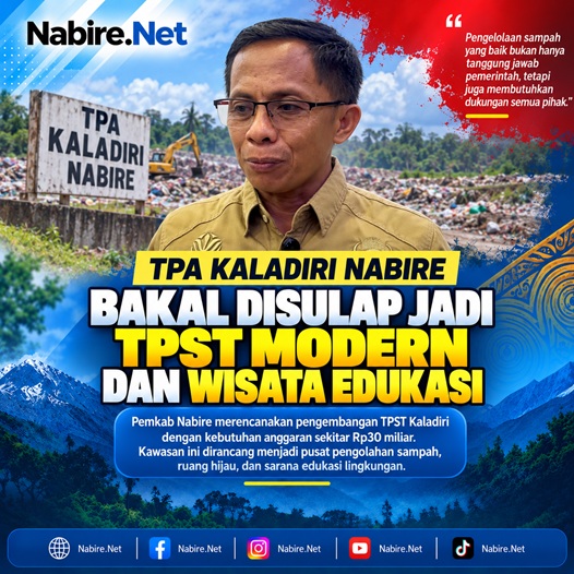 (TPA Kaladiri Nabire Bakal Disulap Jadi TPST Modern dan Wisata Edukasi)