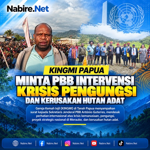 (KINGMI Papua Minta PBB Intervensi Krisis Pengungsi dan Kerusakan Hutan Adat)