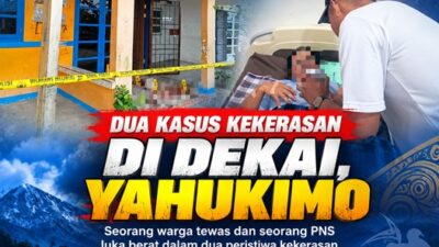 (Warga Tewas di Dekai Yahukimo, Polisi Tegaskan Isu Korban Anggota Intelijen Hoaks)