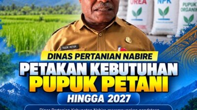 (Dinas Pertanian Nabire Petakan Kebutuhan Pupuk Petani hingga 2027)