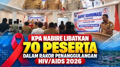 (KPA Nabire Libatkan 70 Peserta dalam Rakor Penanggulangan HIV/AIDS 2026)